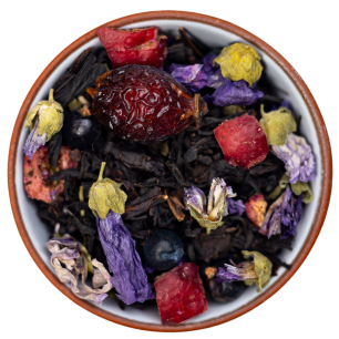 Чай черный ароматизированный "С Легким Паром" 